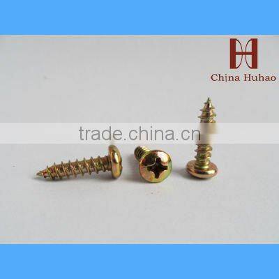 pan + electro galvanized self tapping screw