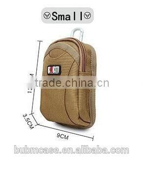 Khaki Outdoor Running Sport Armband Wrist Bag for 4.3 inch Gym Mobile Phone Arm Holder