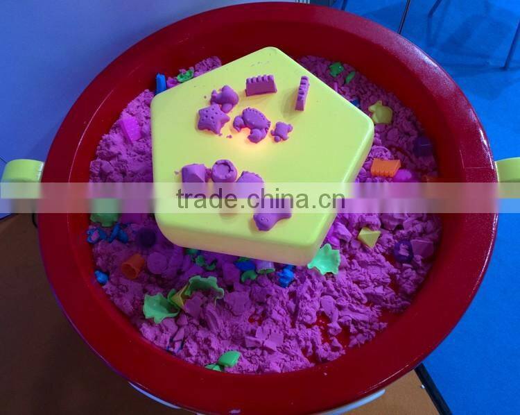 2016 Environmental protection candy bear space sand table for sale