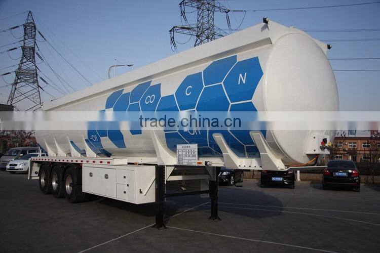 CIMC LINYU 38CBM aluminum alloy fuel tanker semi trailer