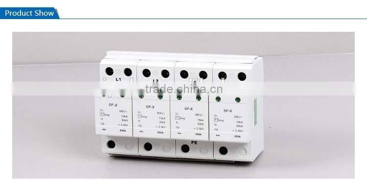 Saip Factory price SPD 250A Types of Lightning Arrester