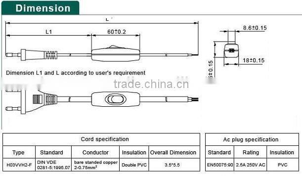 LC303 Series Rocker Switch