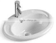 721 Elgant porcelain basin above counter basin washing basin