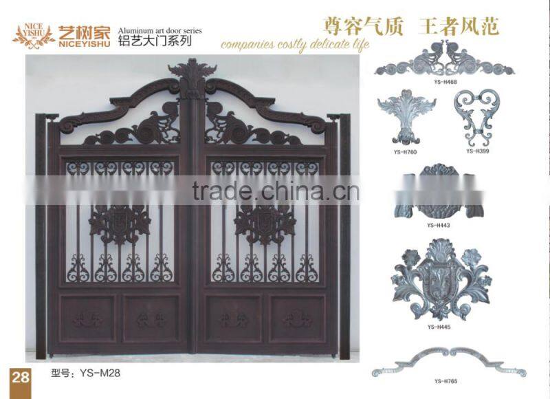 Alibaba China Wholesaler aluminium fence gate