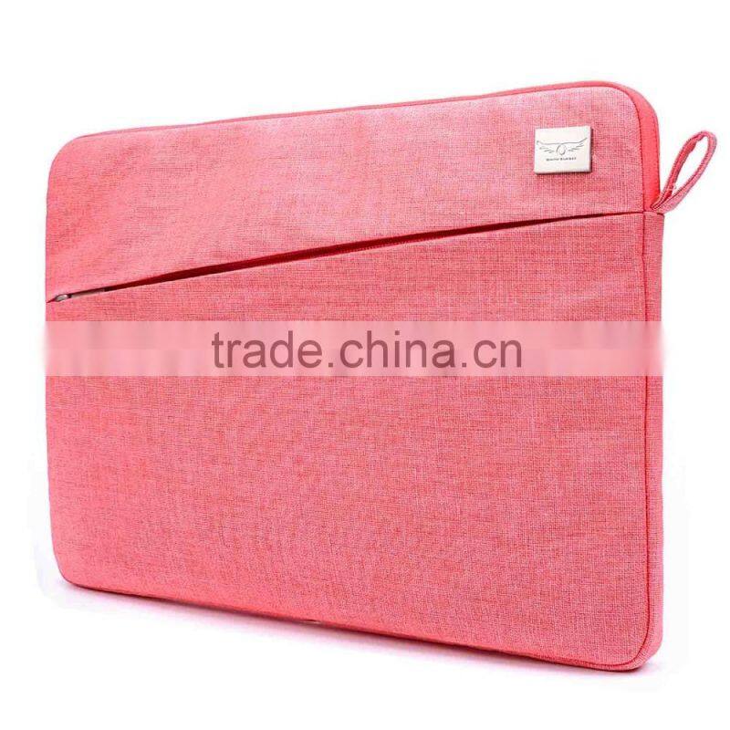 Large Canvas Zip Shopping Travel School Bookbag Built-in Laptop Sleeve Fits 12-inches Tablet school bag CS-AW513(1)