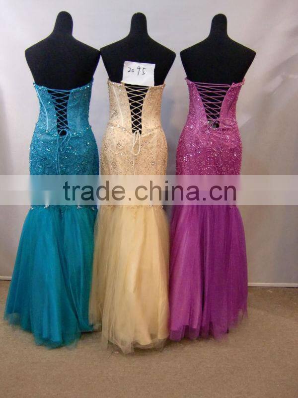 Strapless off shoulder corset bodice wedding dresses for mother of the groom