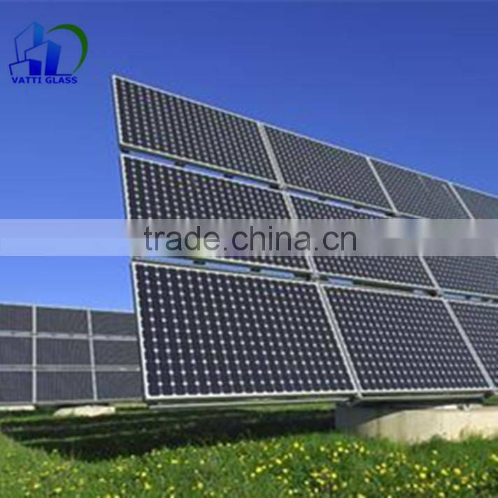 4mm tempered solar glass conductive glass solar