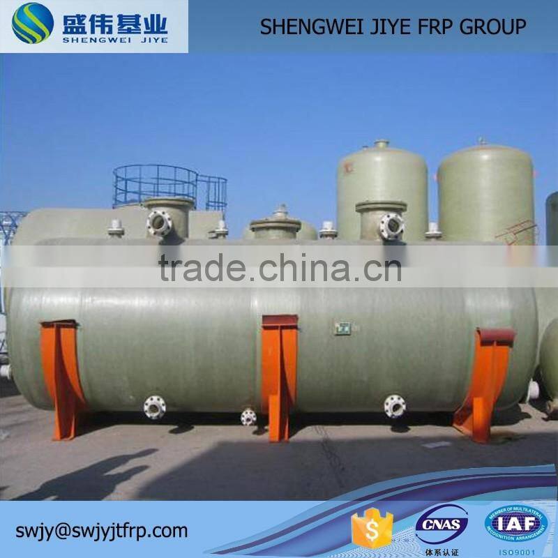 FRP GRP Liquid Storage Tank / Liquid Mixing Tank