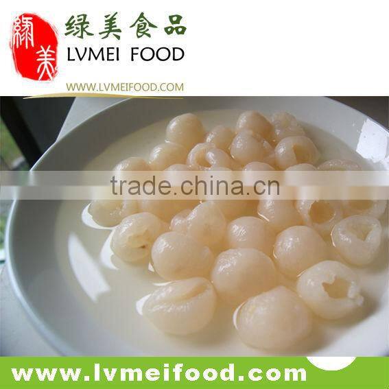 fresh longan in syrup