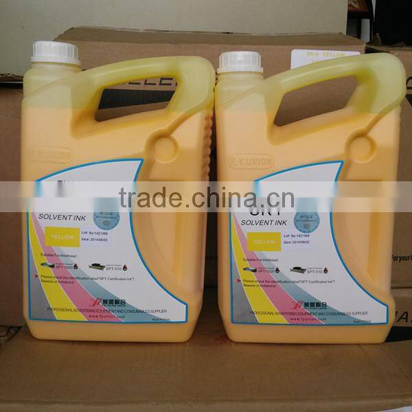 Original SK4 solvent printing ink for SPT510 SPT1020 printhead printer