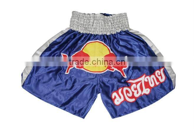 Custom Design Color Combination Polyester Muay Thai Shorts