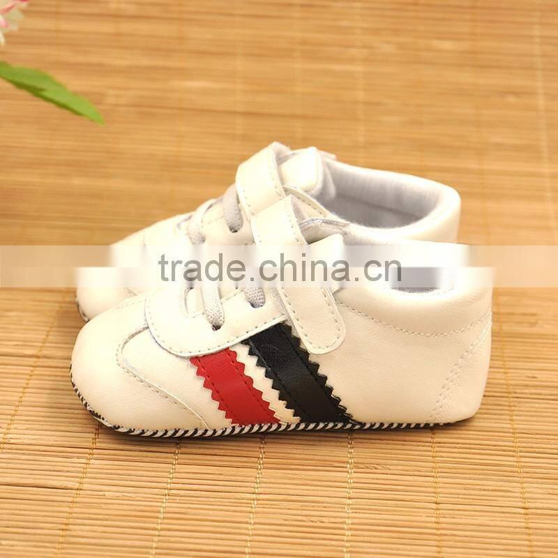 2016 wholesale sports shoes soft children leather shoes for baby boy