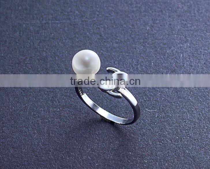 Wholesale Costume Jewelry 2015 Culture Pearl Rings