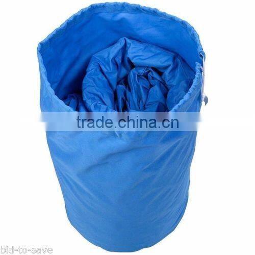21-24 Ft Waterproof Heavy Duty Fabric Trailerable Pontoon Boat Cover Blue Color