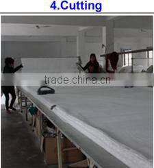 warp knitted tricot mesh fabric in 100% polyester