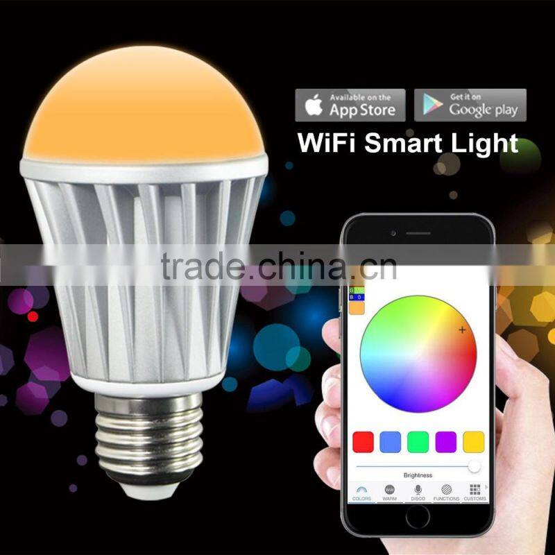 Wireless Bluetooth Speaker +12W RGB Bulb E27 LED Lamp 100-240V 110V 220V Smart Led Light Music Player Audio with Remote Control