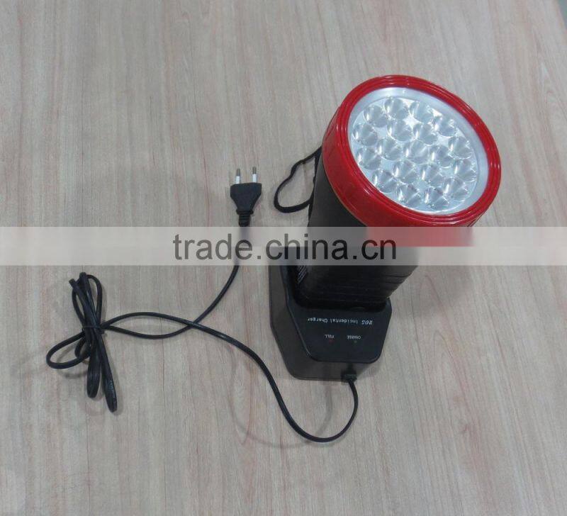 Most powerful rechargeable led flashlight, emergency torch light MODEL 205L