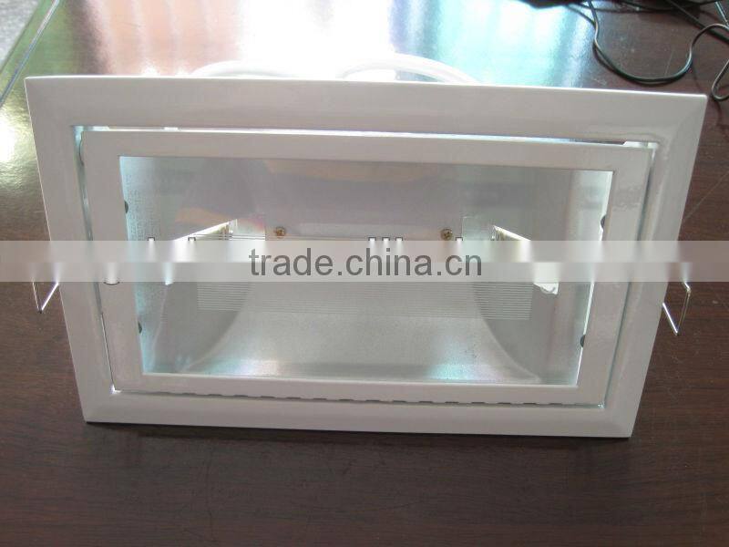 best seller square downlight with R7S light base metal halide Square Downlight fixtures