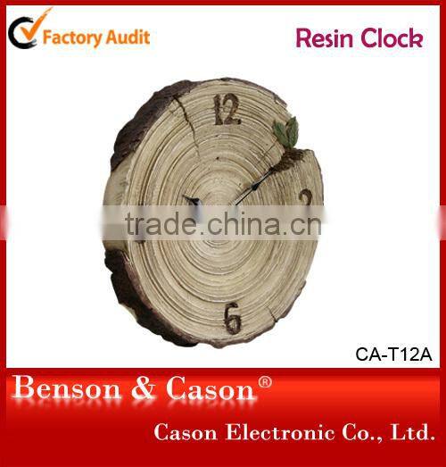 Cason Fake Wooden Wall Clock for Home Decore