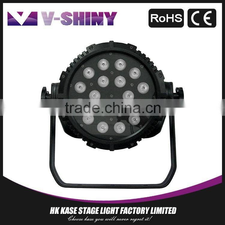DMX rgb outdoor cheap led dj par stage lights