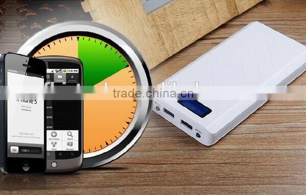 Rechargeable Mobile Fast Charge 20800mAh 5V 1A 2A Power Bank With Torch light