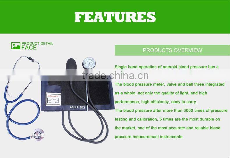 2015 New type diagnostic dual head chestpiece stethoscope with unique design for physicians use