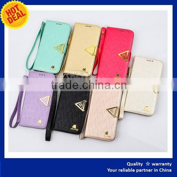 Leather leather case for zte blade a462 phone case western Classic Crystal Grain Card