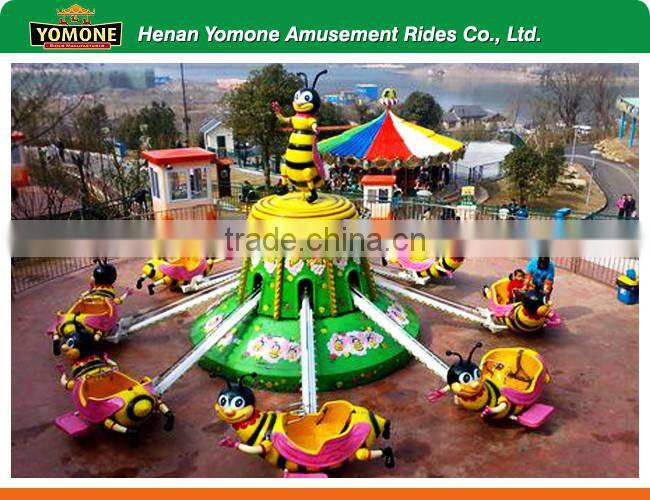 Shopping mall children games rotation bee park rides for sale