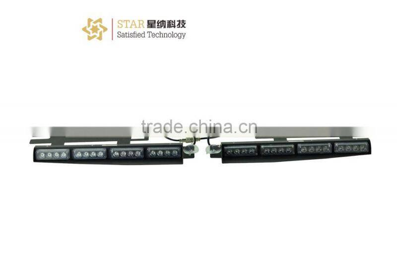 1W*32 led (32W)waterproof strobe led light bar led visor deck dash light XN-248B