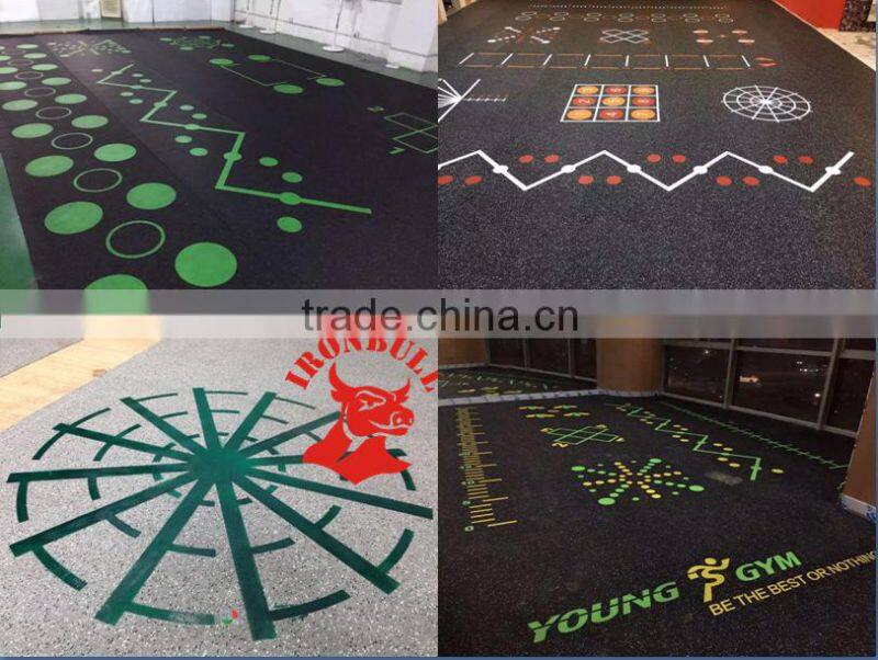 360 Training function rubber gym Flooring