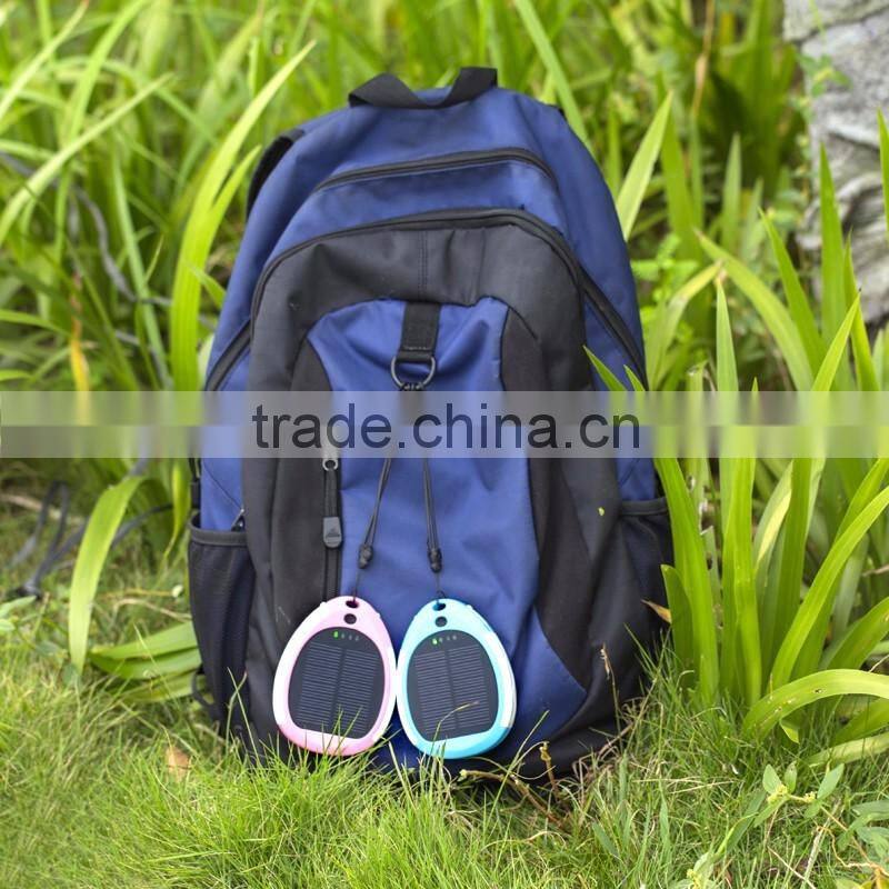 Lovely gifts 3000mah rohs solar cell phone charger instructions 5v 2a