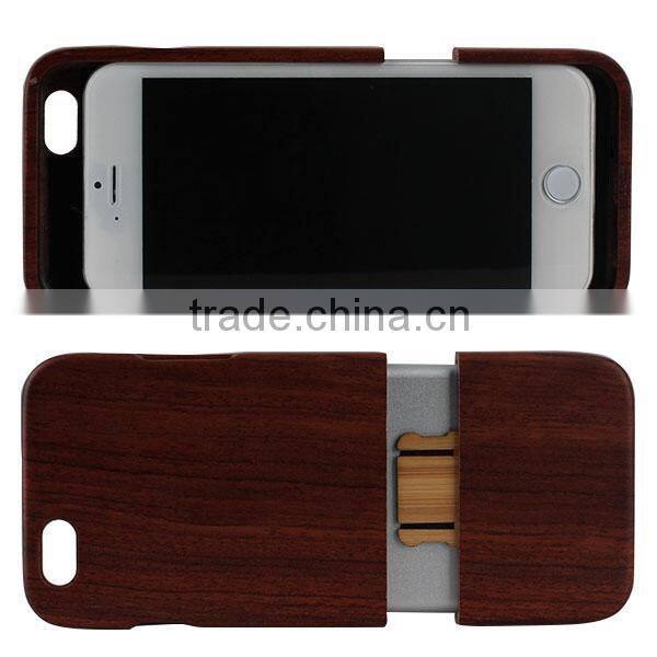 for iphone 6 Plus case real wood