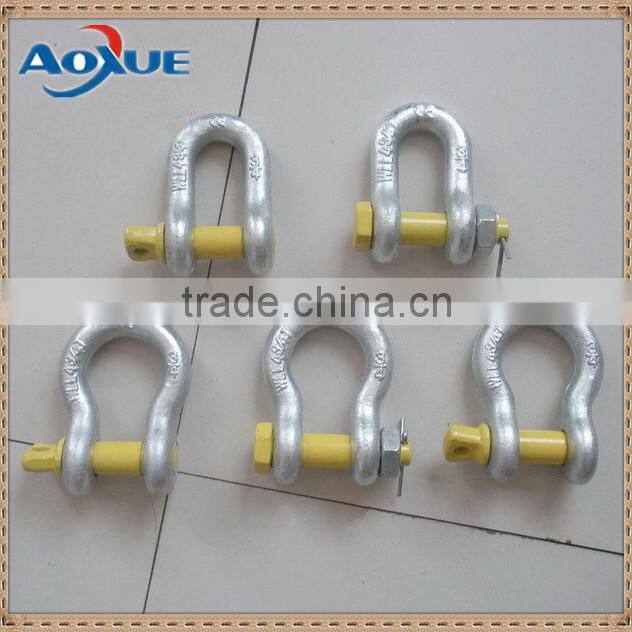 Forged d shackles /dee shackle / bow shackle