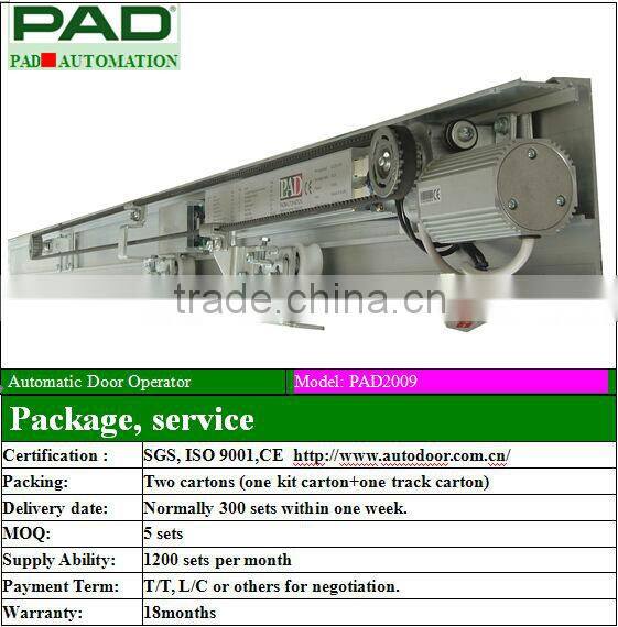 heavy duty automatic sliding door