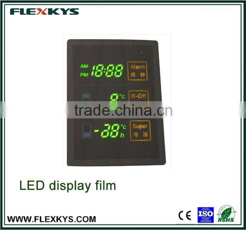 LED display module PC decorative cover for refrigerator