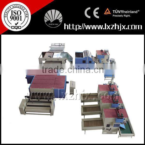 WJM-3 easy operation Non woven polyester wadding production line