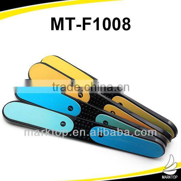 Low price four side colorful pocket nail file