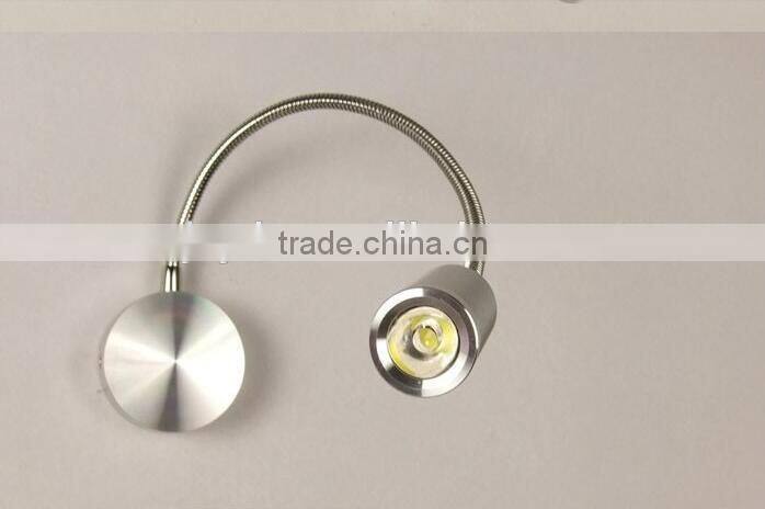 3W upgraded version with switch LED hose spotlights led lights wall mirror front lamp bedside reading spotlights