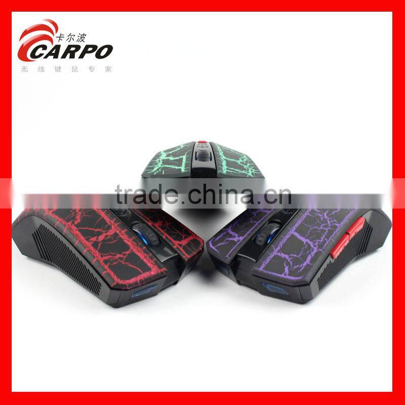 Best selling gaming wireless 6D mouse on white computer desks V4