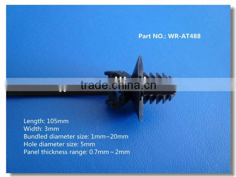 High quality high flexibility Cable tie for automobiles