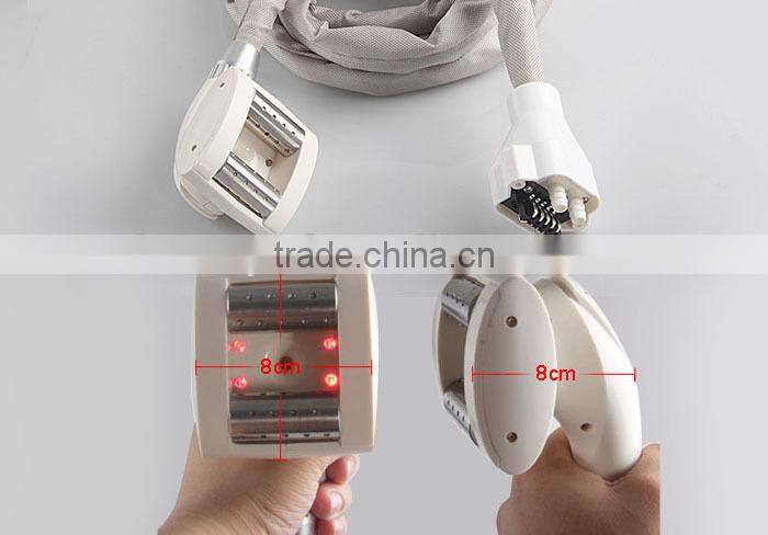 Lingmei infrared heating rf cavitation vacuum roller cellulite removal machine
