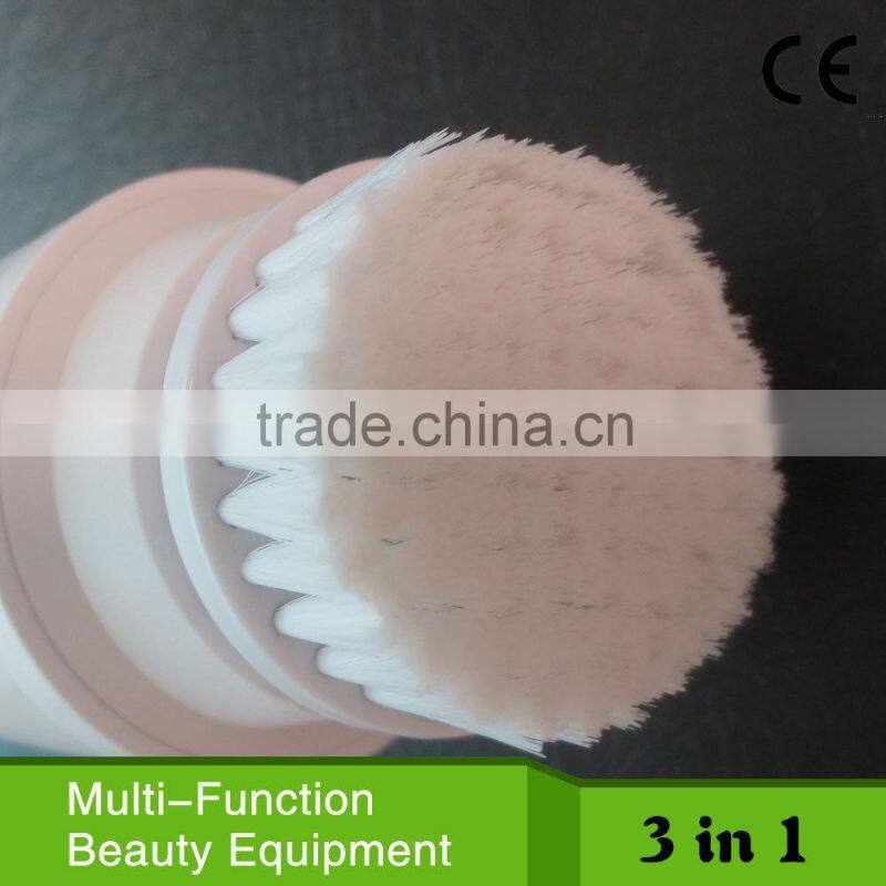 2015 Women beauty system facial cleansing brush