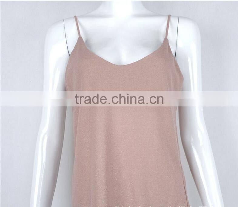 Bonvatt 2017 Low - cut vest Summer Fashion Hot Sale Women Casual Cotton VEST Top Tank Sleeveless Shirt