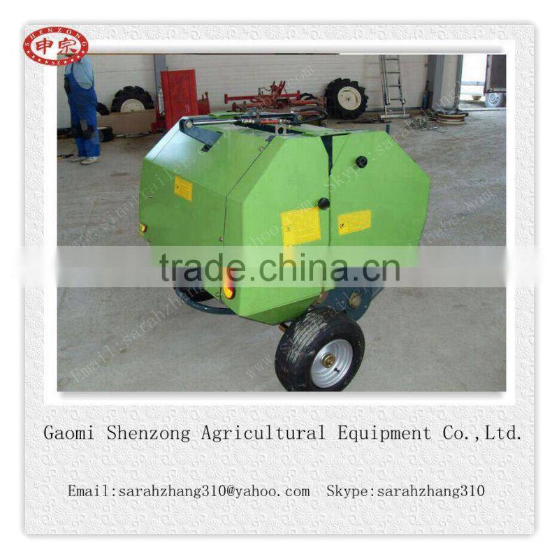 round hay baler