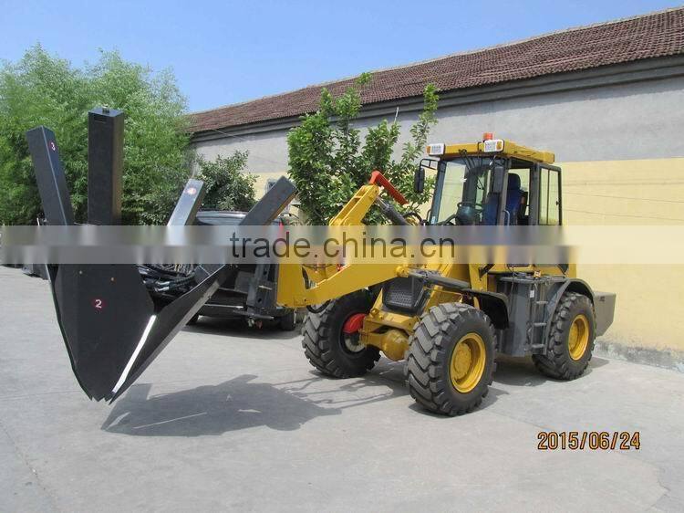 ZL20F cheap wheel loader with tree spade