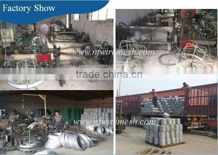 High Quality Used In Singapore Hot Dipped Galvanized Barbed Wire/PVC Coated Barbed Wire(Guangzhou Factory)