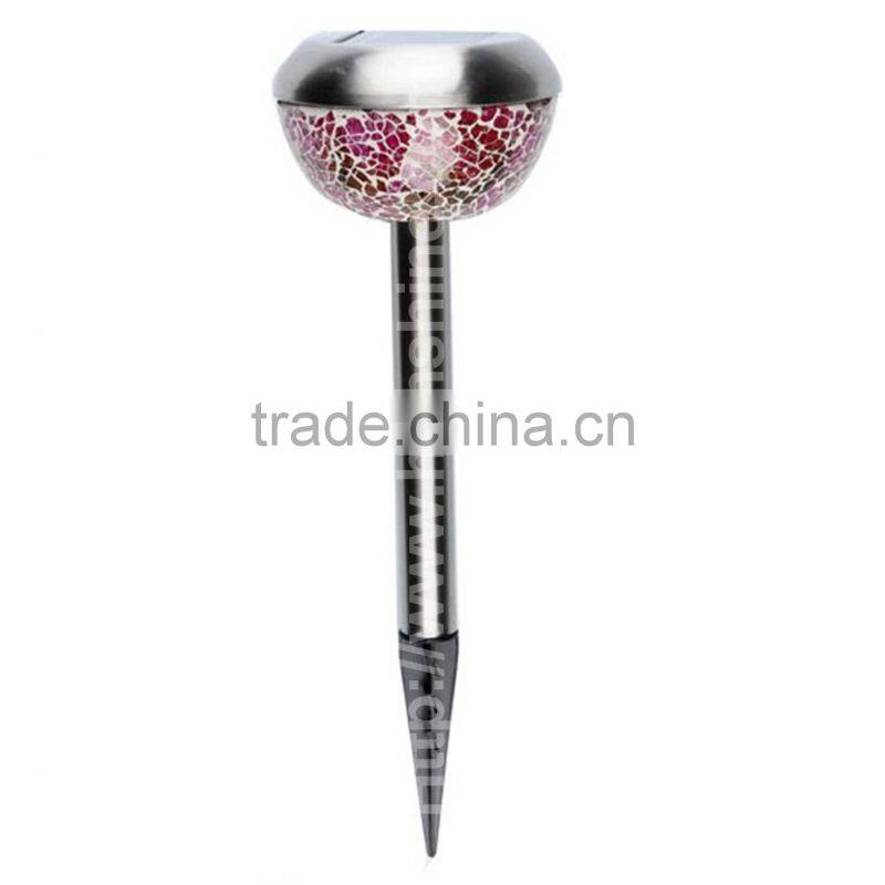 new syle hot sale led waterproof multi colored solar garden lights