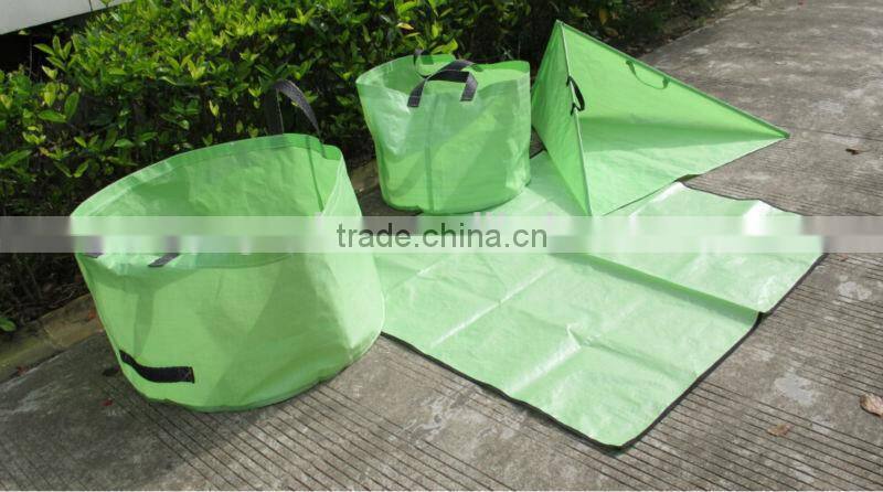 cheap beautiful pop up garden bag garden leaves bag garden waste bag supplier in Shanghai China