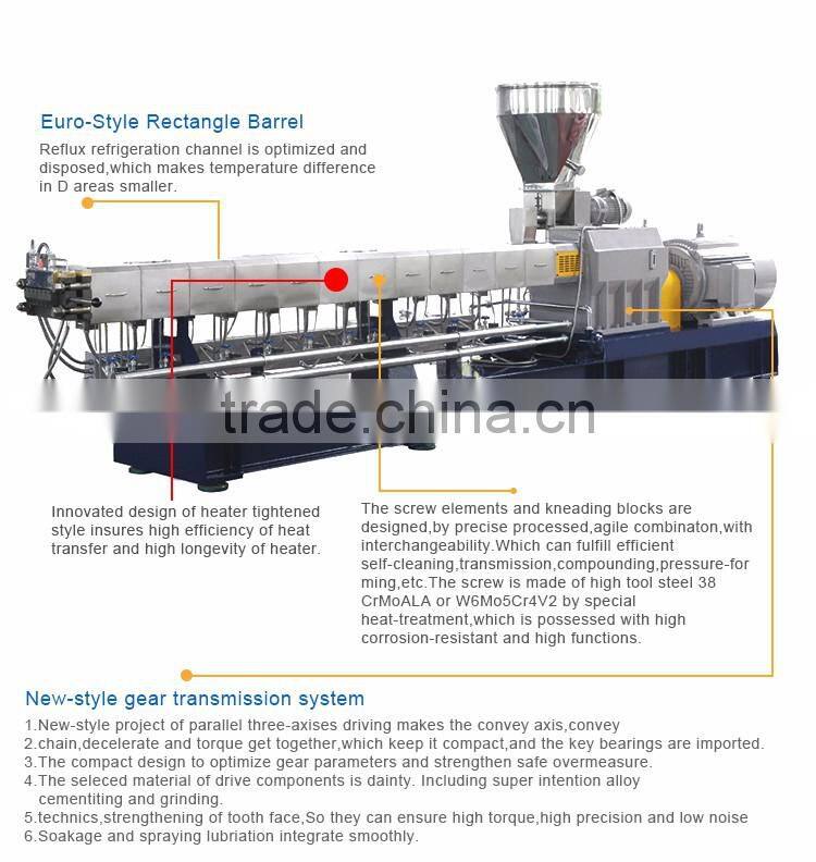 Twin Screw Extruder Machine For 3D Printer Filament Materials