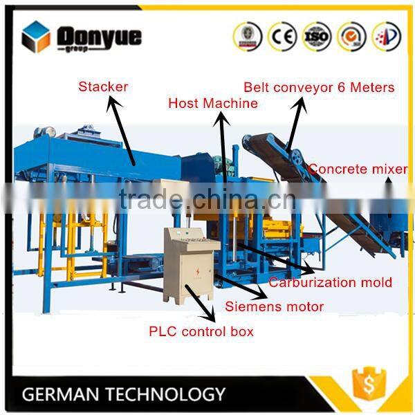 High Quality Hollow Brick Making Machine Production Line QT4-25